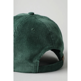 Casquette Ajustable - Velours Côtelé Vert Foncé | Fleux | 4