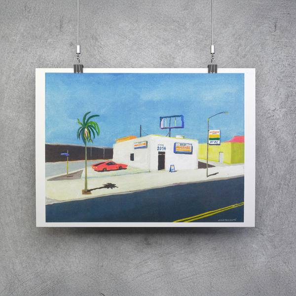 Lomita, California Poster - Nao Tatsumi