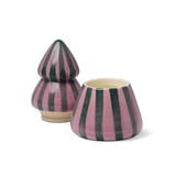 Bougie Cabana Christmas - Striped Tree - Cinnamon & Clove | Fleux | 3