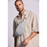 Sac Banane Olivia - Rayures Fines Bleu | Fleux | 7