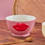 Bowl with raised lips - Pink - 600 ml | Fleux | 3