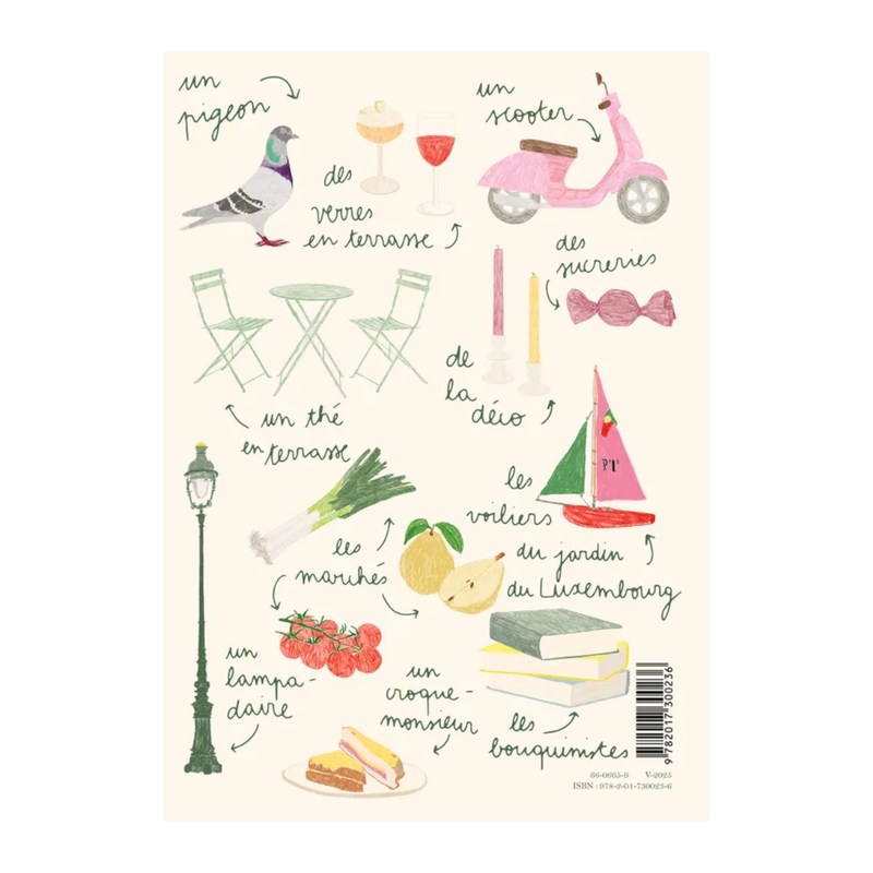 Carnet Paris A4 - Zoé de Las Cases