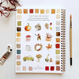Carnet d'aquarelle - Automne | Fleux | 9