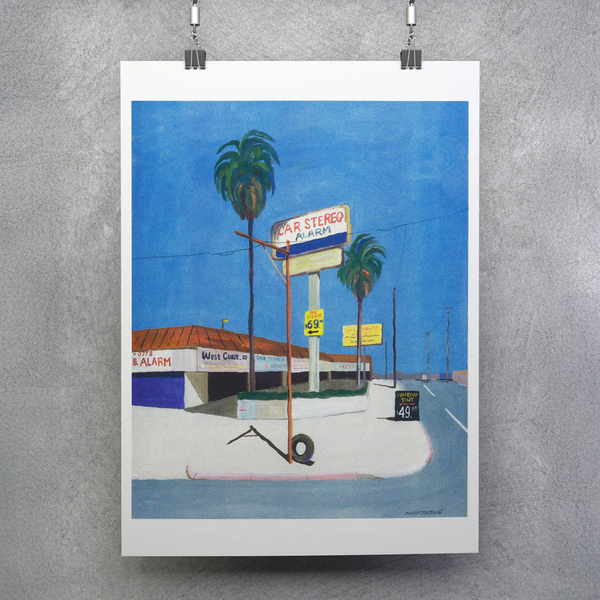 Poster Los Angeles, California - Nao Tatsumi