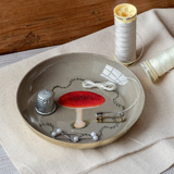 Plateau rond en émail - Champignon | Fleux | 3