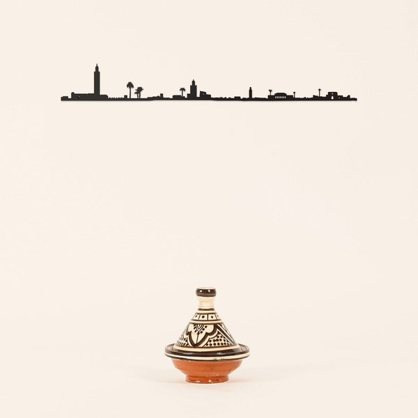 Frise décorative Marrakech - Noir - 50 cm