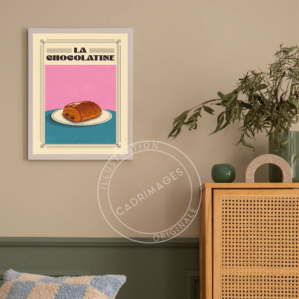 Affiche culture - La Chocolatine