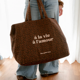 Sac Cabas XXL - À la vie à l'amour | Fleux | 7