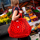 Sac Cabas XXL - Bandana Rouge | Fleux | 8