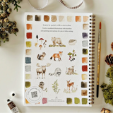Carnet d'aquarelle - Forêt | Fleux | 8