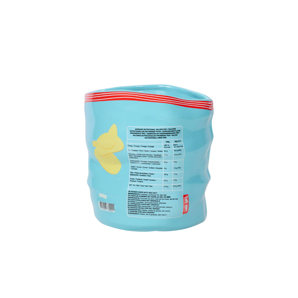 Vase Chips - Bleu