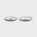 Set de 2 Assiettes Sirène Crevette | Fleux | 5
