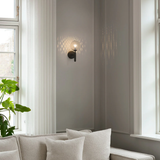 Lampe murale Miira - Rock grey / optic clear | Fleux | 5