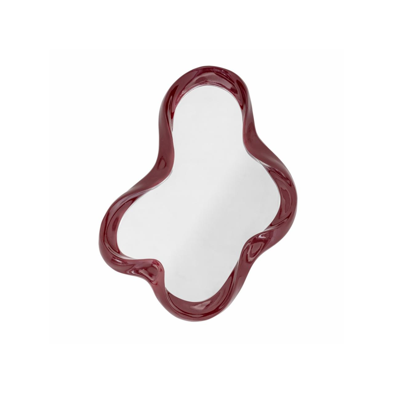Miroir mural Violeta - Rouge