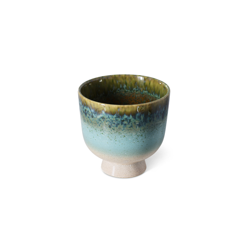 Pot de fleurs retro - Ø 20.5 cm - Lagoon