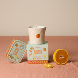 Bougie parfumée Bistro - Orange Citrus Spritz | Fleux | 8