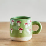 Tasse Millie Grès Vert Champignon | Fleux | 3