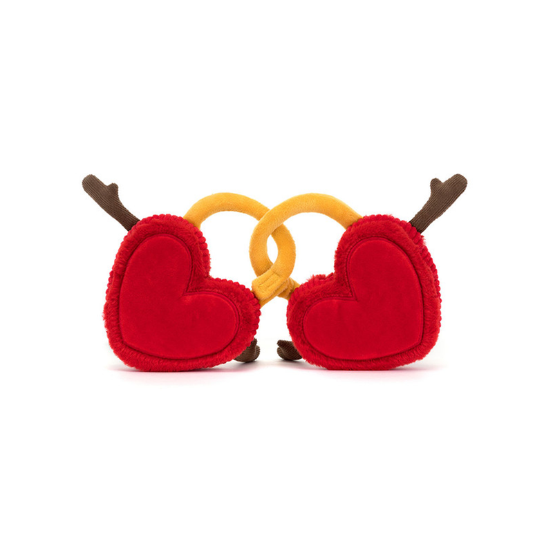 Peluche Amuseable Val & Tina Cadenas Coeurs