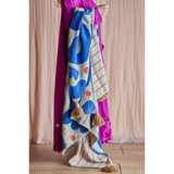 Plaid Eviaya Plaid Bleu Coton recyclé | Fleux | 4