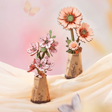 Puzzle 3D - Light Orange Gerbera | Fleux | 5