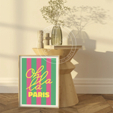 Affiche rayée - Ohlala | Fleux | 3