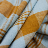 Nappe Vida Carreaux - Amber/Blue 180x180 cm | Fleux | 6