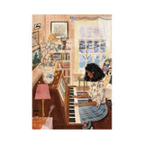 Puzzle La Pianiste - 500 pièces | Fleux | 3