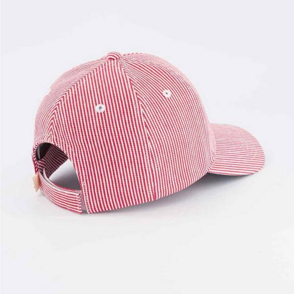 Casquette à rayures Love Club