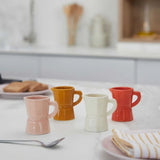 Set de 4 tasses à Espresso Moka - Caramel | Fleux | 4
