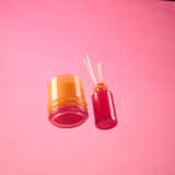 Bougie Stacked Orange and Hot Pink - Infrared Mango | Fleux | 18