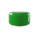Lampe Livo Metal Chrome & Verre - Vert | Fleux | 6