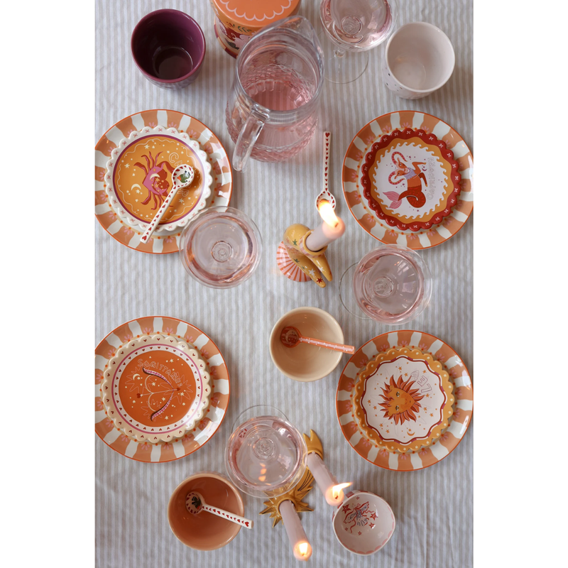 Assiette Zodiac Sign - Capricorne