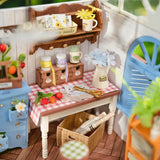 Kit DIY Maison Miniature Dreamy Garden House | Fleux | 9