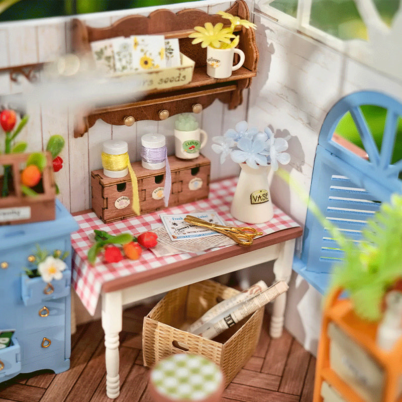 DIY Miniature House Kit Dreamy Garden House
