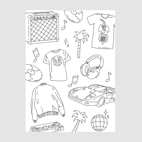 Coloriage - French Touch