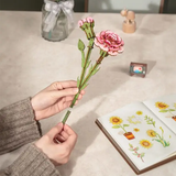 3D Puzzle - Pink Carnation | Fleux | 4