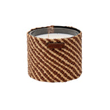 Bougie Raphia Cuir May - Ambre | Fleux | 4