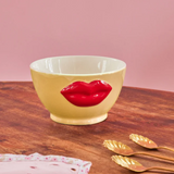 Bowl with embossed lips - Cream - 250 ml | Fleux | 3