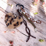 Bijou de Sac Porte-Clés - Coeur Léopard Brun | Fleux | 4