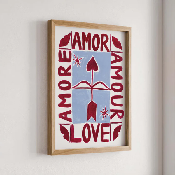 A3 Languages ​​of Love Poster