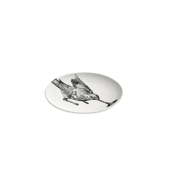 Assiette à pain - hummingbird unity blanc