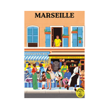 Puzzle Marseille Hachette - 1000 pièces | Fleux | 3