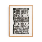 Affiche Roland-Garros - Jaume Plensa - 30 x 40 cm | Fleux | 4