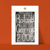 Affiche Roland-Garros - Jaume Plensa - 30 x 40 cm | Fleux | 5