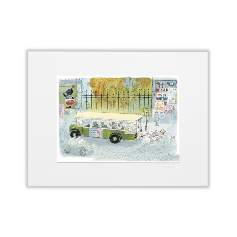 Affiche Sempé Lignes 66 - 30 x 40 cm