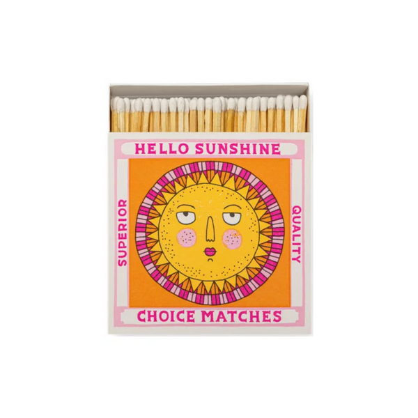 Boîte d'allumettes Hello Sunshine
