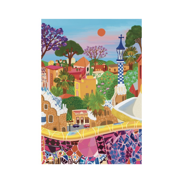 Puzzle Parc Guell - 1000 pièces