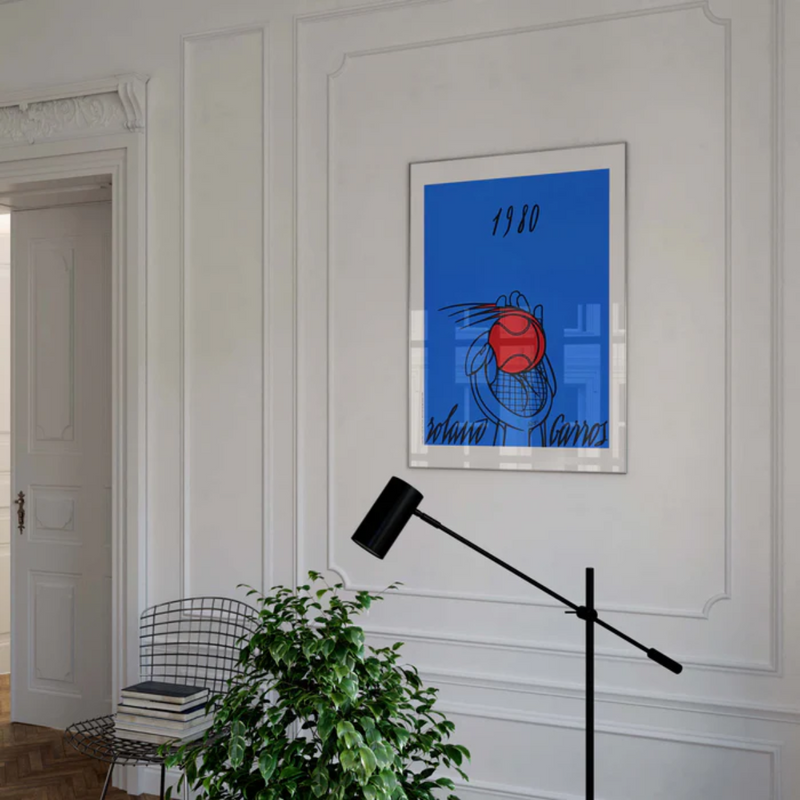 Affiche Roland-Garros - Valerio Adami - 30 x 40 cm