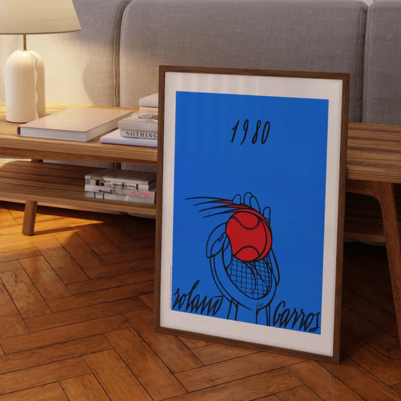 Affiche Roland-Garros - Valerio Adami - 30 x 40 cm