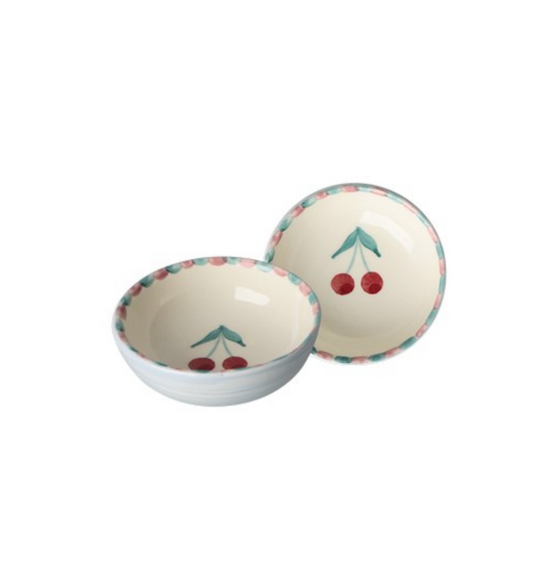 Bol dipping Cherries en céramique